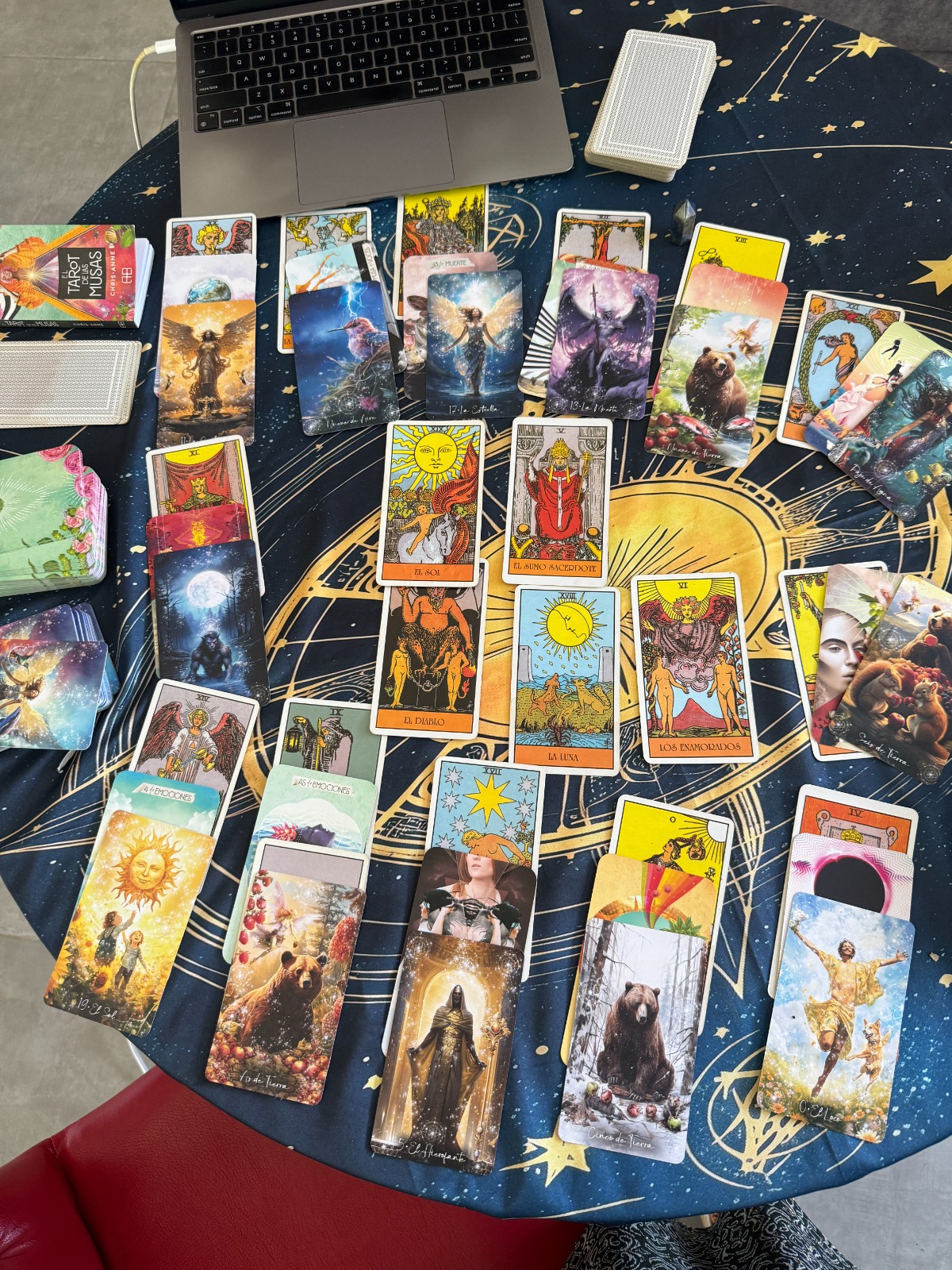 Cartas de tarot evolutivo